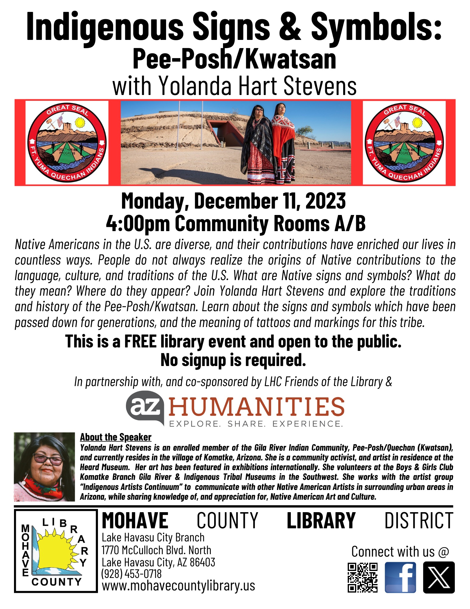 AZ Humanities: Indigenous Signs and Symbols with Yolanda Hart Stevens